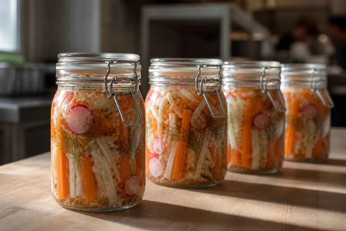 Légumes lactofermentés : méthode, dosage et sécurité